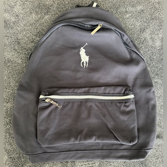 Polo by Ralph Lauren Charcoal Backpack - Picture 1 of 6